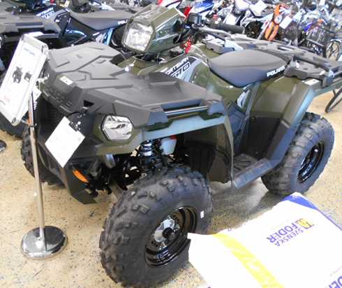Fyra nya fyrhjulingar Polaris Sportsman 570 EPS stulna i Korsberga söder om Vetlanda